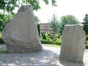 Rune stones of Gorm and Harald, back side
